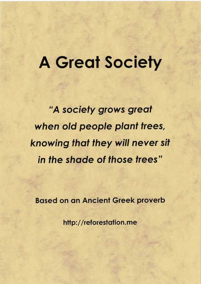 "A Great Society"