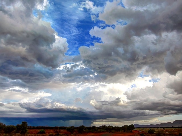 Storm in the Australian Outback (Papunya). Photo: Bryan Clode.