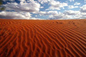 Red sand dune, Australian Outback. Photo: Bryan Clode.